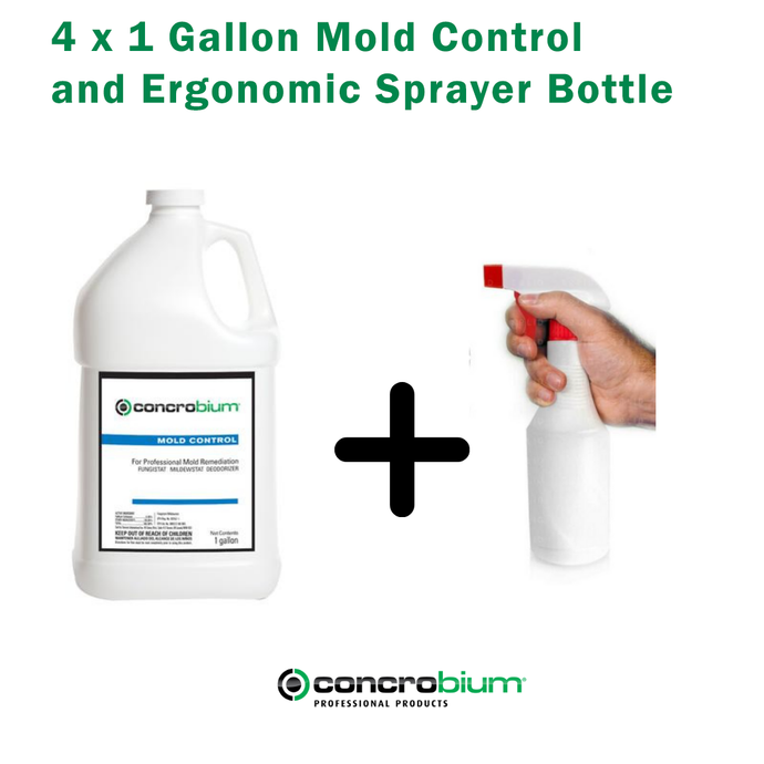 Concrobium Mold Control Pro Household Cleaners 1 Gallon - CASE OF 4